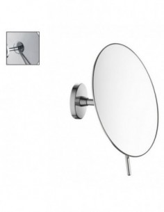 KON-MR2300 LED WALL MOUNTED MAGNIFYING SHAVING MIRRORS