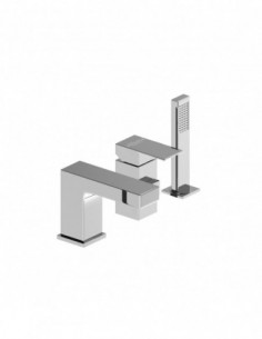 KON-IN090 ROMAN BATH THREE-HOLE BATH MIXER SET