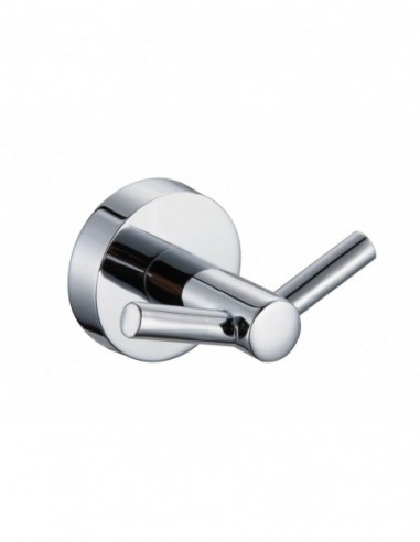 KON-VI081 DOUBLE HOOK VICTORY BATHROOM ACCESSORIES