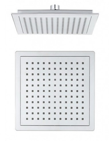 KON-SHS215 SQUARE ABS SHOWER HEAD TAPS